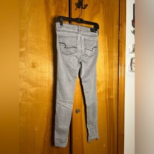 American Eagle | 360 Super Stretch Grey Skinny Jeans
